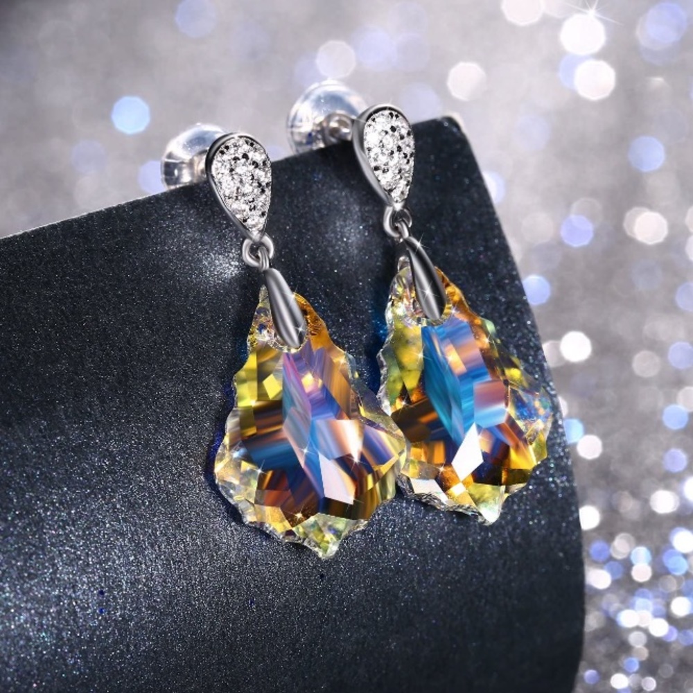 J.Rosée Sterling Silver Simple Teardrop Earrings